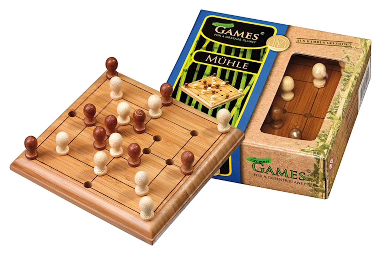 Mini-Spiel - Mühle - Bambus
