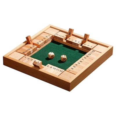 Shut the Box 4er Variante