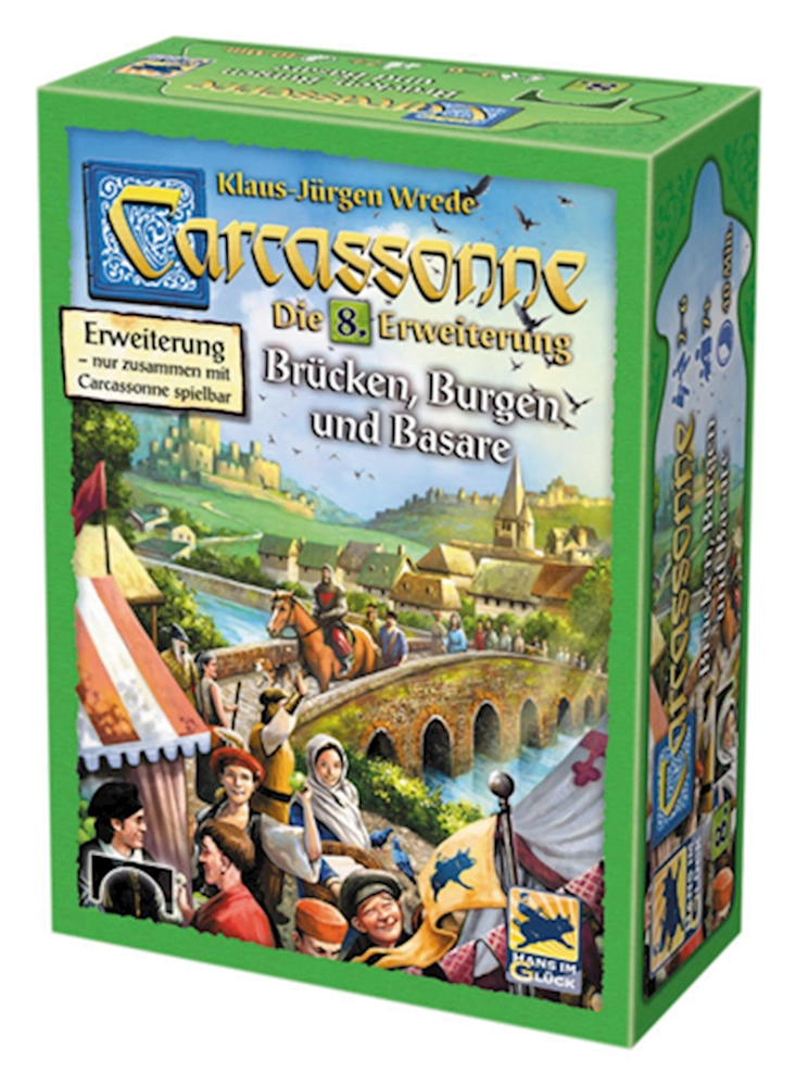 Carcassonne - Brücken, Burgen und Basare (8. Erweiterung)