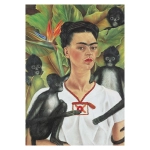 Frida Kahlo Selbstbildnis mit Affen
