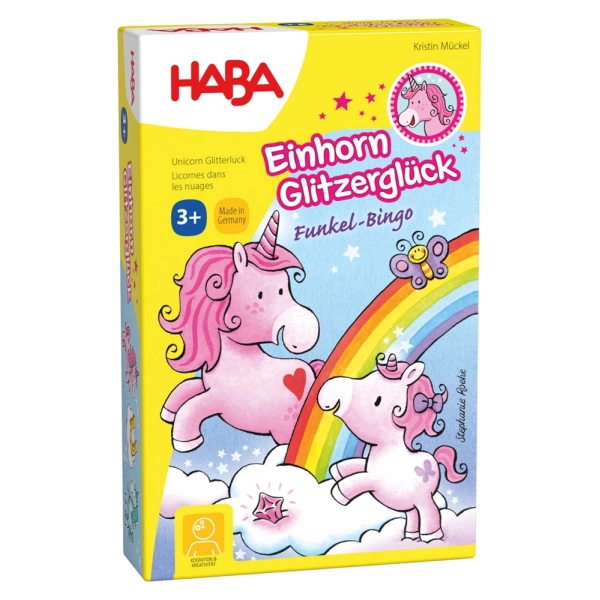 Einhorn Glitzerglück – Funkel-Bingo