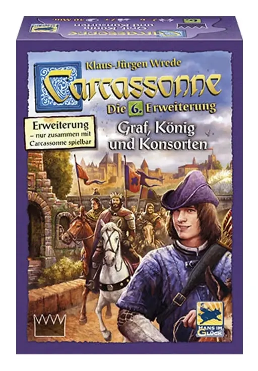 Carcassonne - Graf, König und Konsorten (6. Erweiterung)