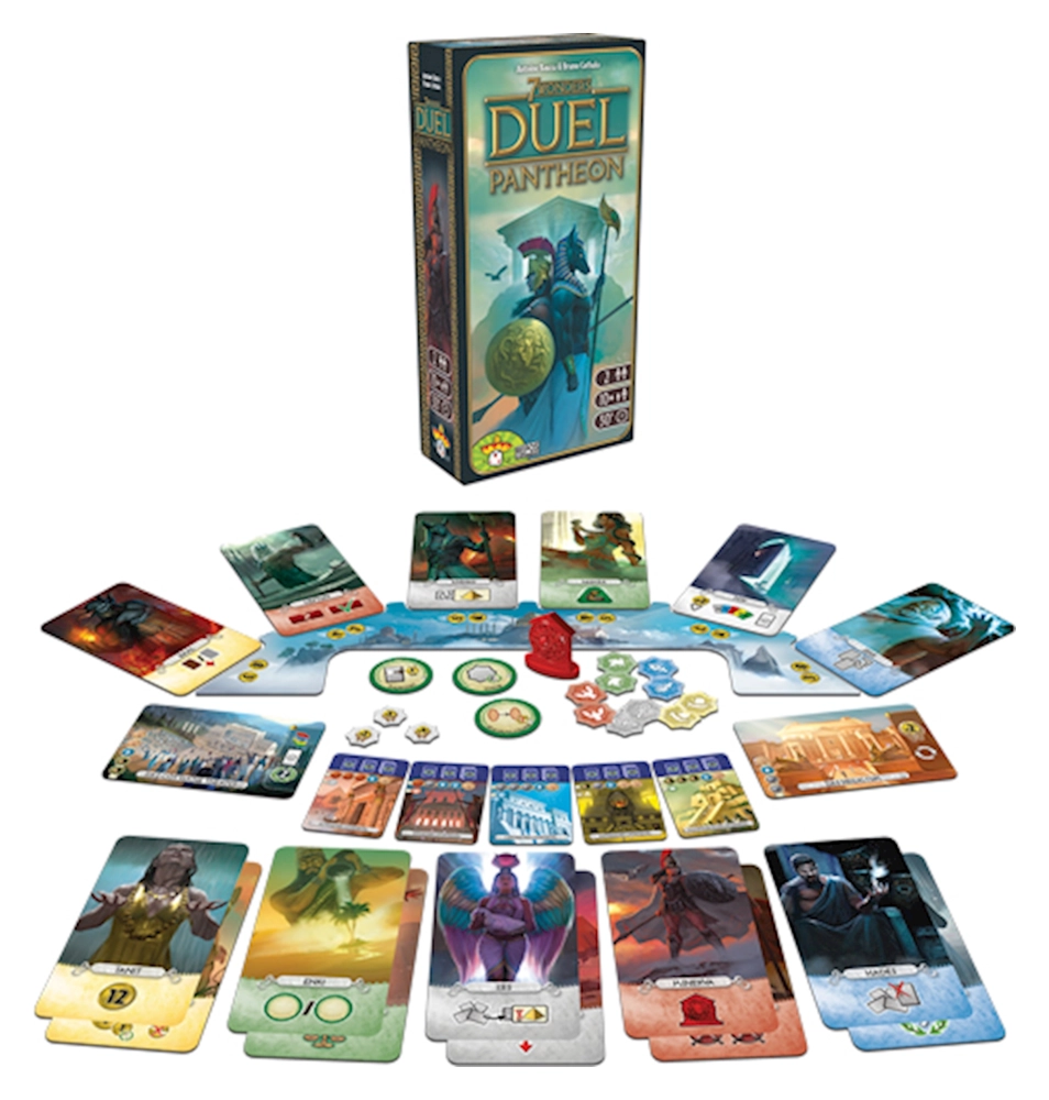 7 Wonders - Duel - Pantheon Erweiterung