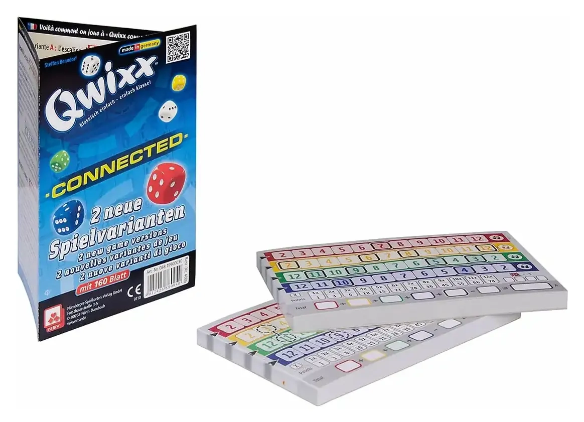 Qwixx – Connected Zusatzblöcke (2 Stück)