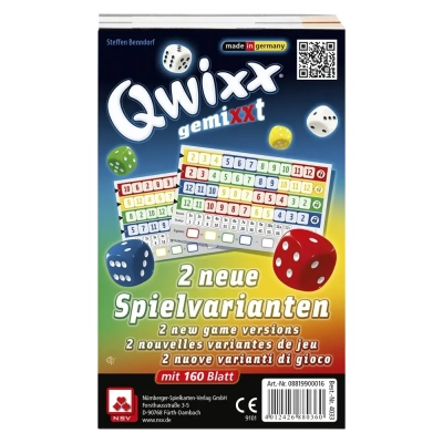 Qwixx – Gemixxt Zusatzblöcke (2 Stück)