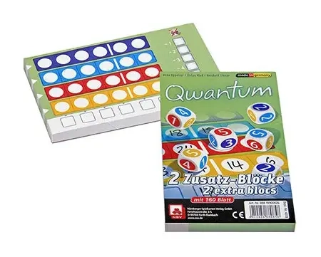 Qwantum - Zusatzblöcke 2x80 Blatt