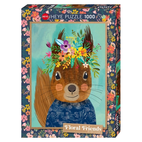 Sweet Squirrel - Floral Friends