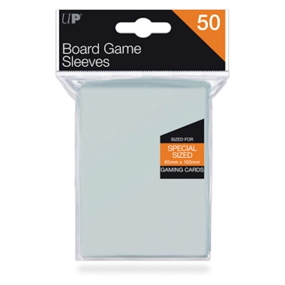 UP - 50 Board Game Sleeves - Special Size (65 x 100mm)