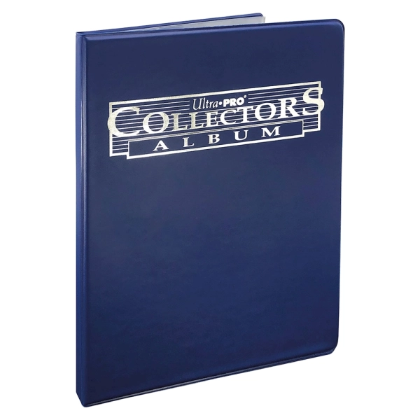 UP - 4-Pocket Cobalt Collectors Portfolio